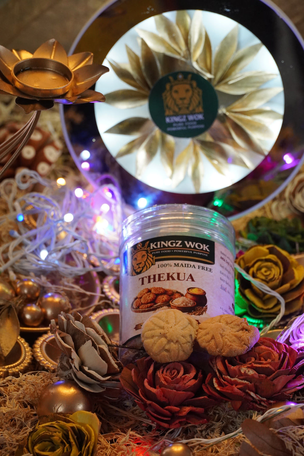 Shudh Ghee Thekua | Traditional Indian Sweet, No Refined Sugar, No Preservatives